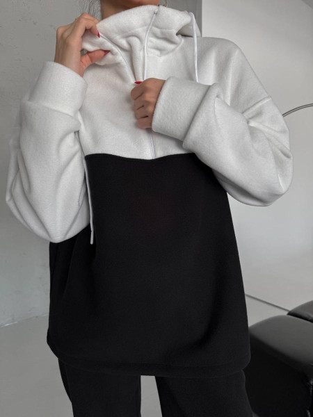 Флісовий двокольоровий костюм 