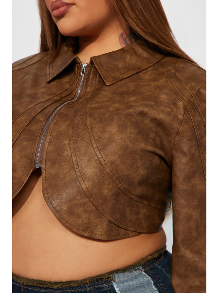 Західний свинг: Топ зі штучної шкіри