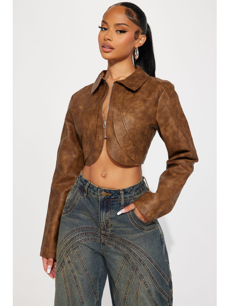 Західний свинг: Топ зі штучної шкіри