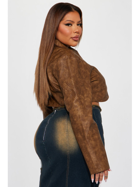 Західний свинг: Топ зі штучної шкіри