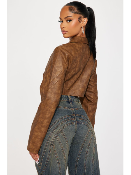 Західний свинг: Топ зі штучної шкіри