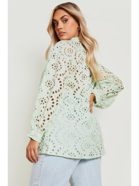 Сорочка великого розміру Mint Plus Broderie