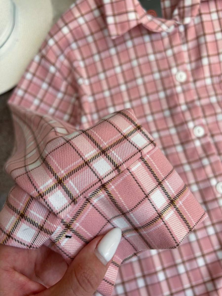 Сорочка фланель напіввовна 