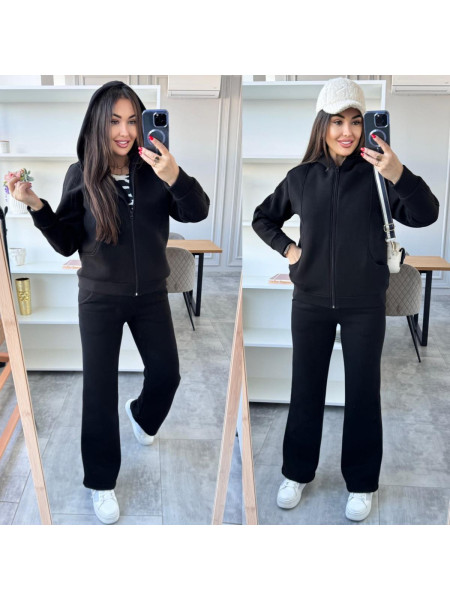 Спортивний костюм на змійці кармани 