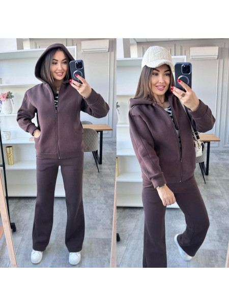 Спортивний костюм на змійці кармани 