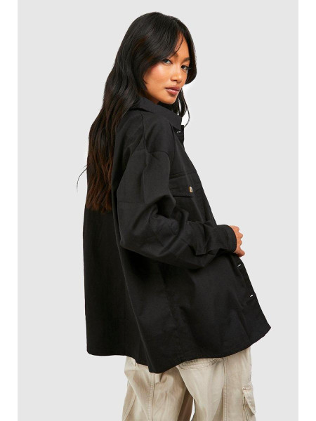 Універсальна кишенькова сорочка з довгим рукавом кольору Ecru