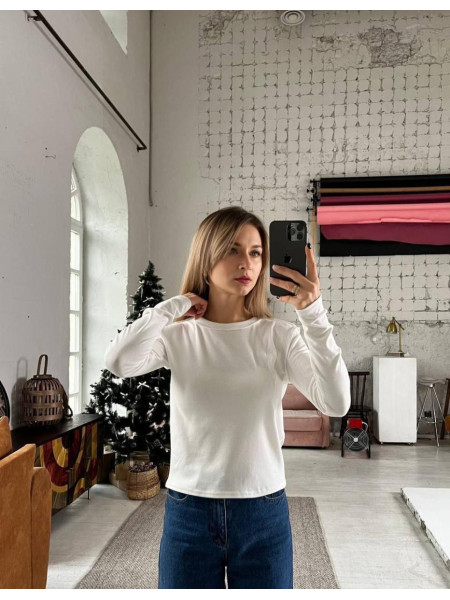 Лонгслів джерсі 