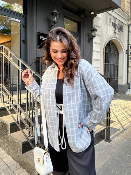 Сорочка в клітинку 