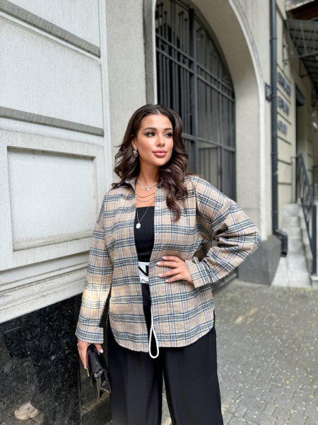 Сорочка в клітинку 