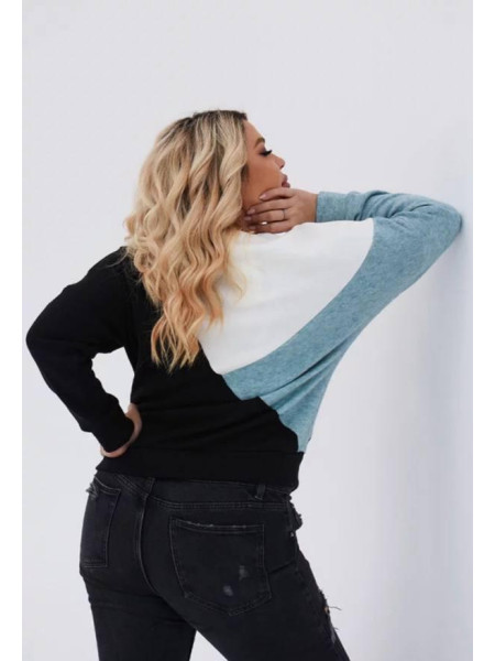 Ангорова кофтинка з блискавкою 