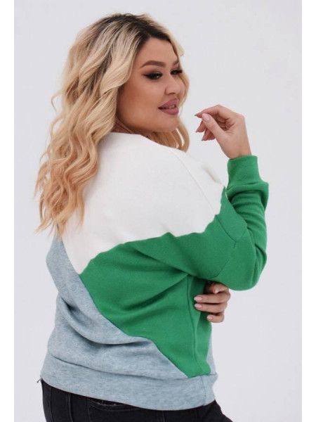 Ангорова кофтинка з блискавкою 