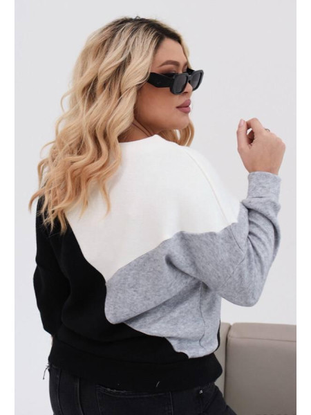 Ангорова кофтинка з блискавкою 