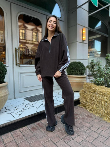 Флісовий костюм лампаси 