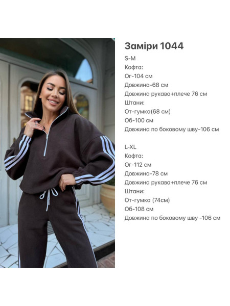 Флісовий костюм лампаси 