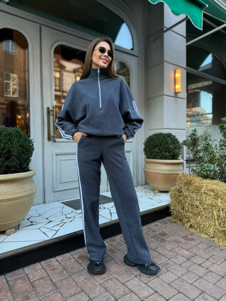 Флісовий костюм лампаси 