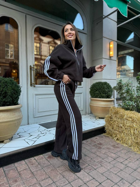 Флісовий костюм лампаси 