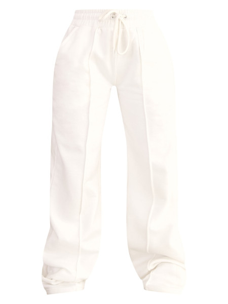 Маленькі кремові шви з широкими штанинами