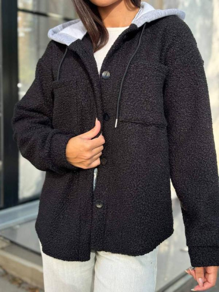 Сорочка баранець з капюшоном 