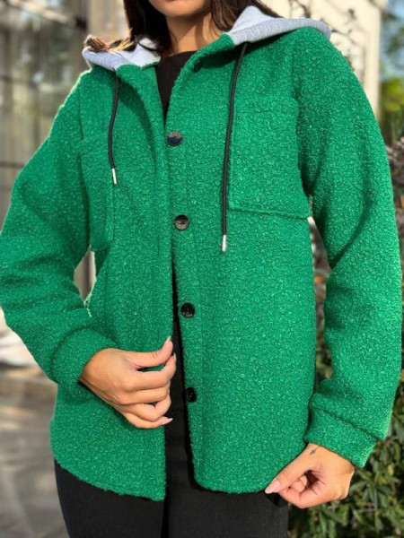 Сорочка баранець з капюшоном 