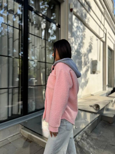 Сорочка баранець з капюшоном 