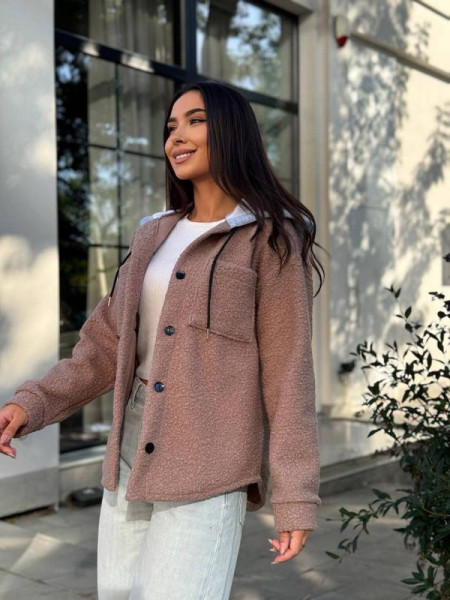 Сорочка баранець з капюшоном 