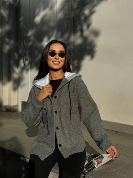 Сорочка баранець з капюшоном 