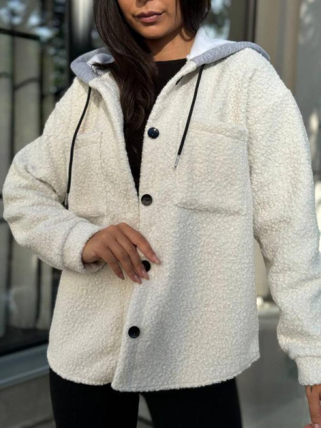 Сорочка баранець з капюшоном 