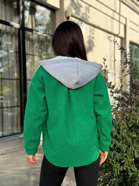 Сорочка баранець з капюшоном 