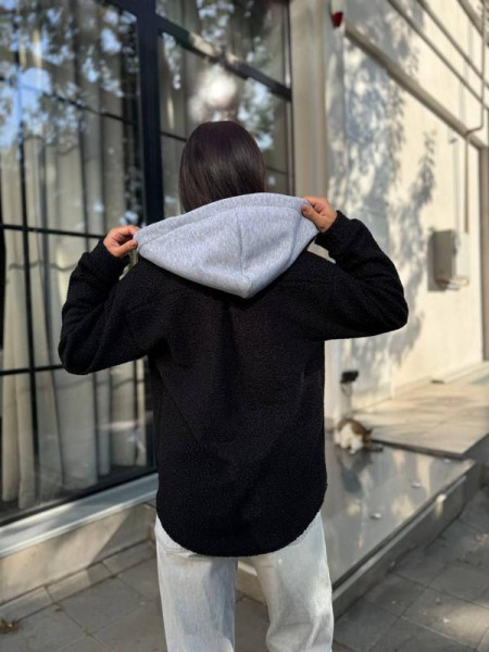 Сорочка баранець з капюшоном 