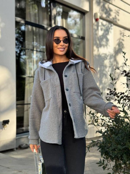 Сорочка баранець з капюшоном 