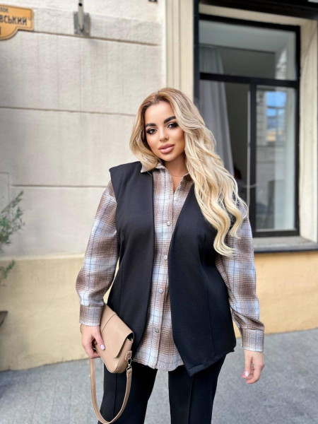 Костюм брюки жилет 