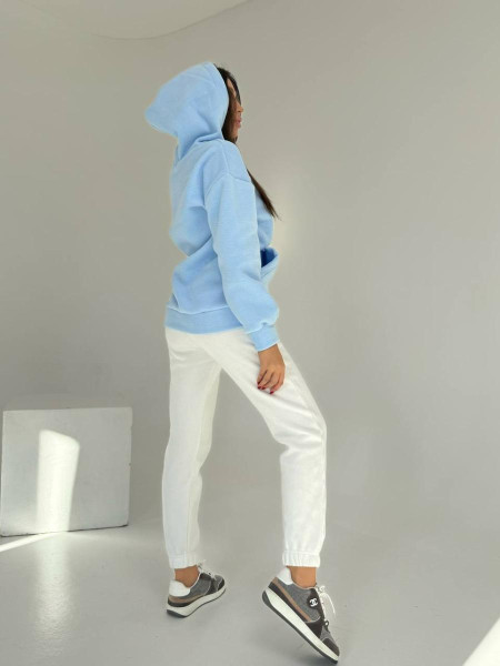 Флісова кофта на змійці 