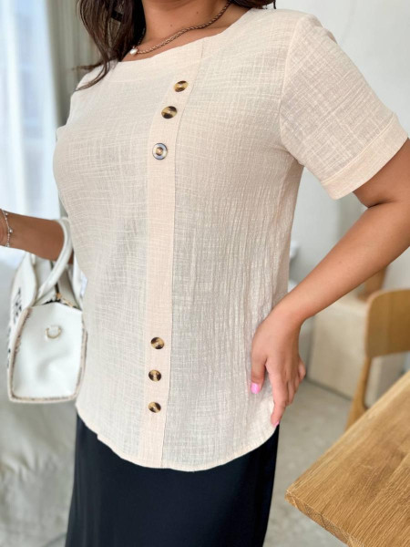 Блуза жатка гудзики 