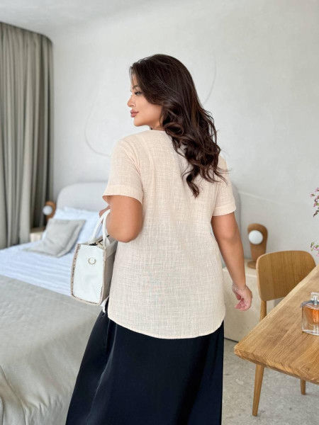 Блуза жатка гудзики 