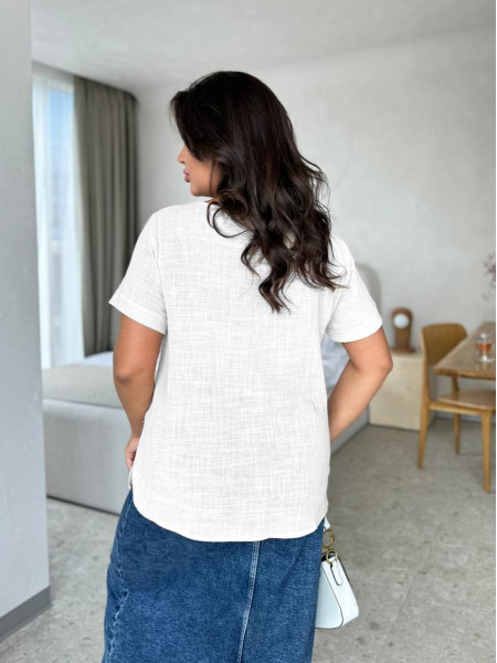 Блуза жатка гудзики 