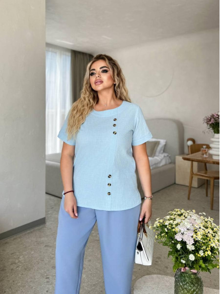 Блуза жатка гудзики 