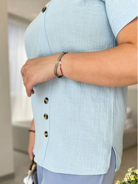 Блуза жатка гудзики 