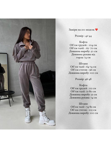 Спортивний флісовий костюм 