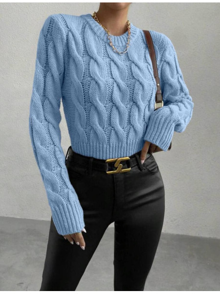 Светр косички 