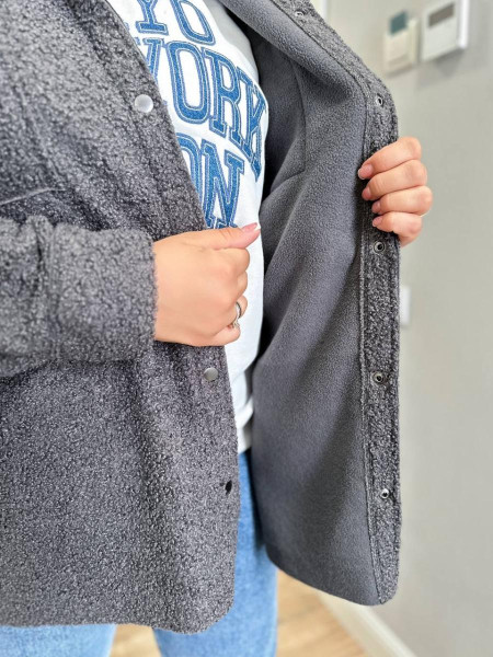 Сорочка барашек на флісі 