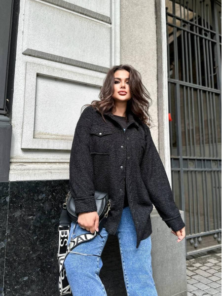 Сорочка барашек на флісі 