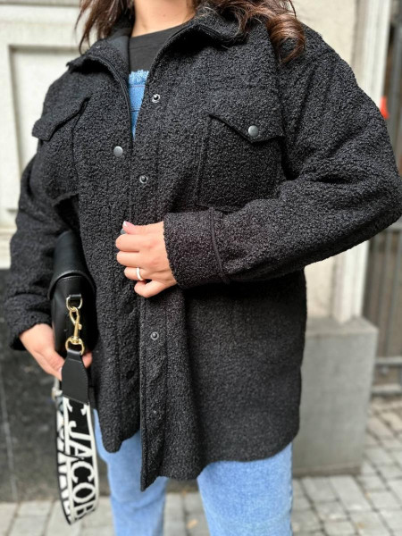 Сорочка барашек на флісі 