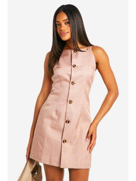 Міні-сукня на гудзиках