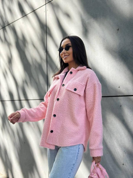 Тепла сорочка на гудзиках баранець 