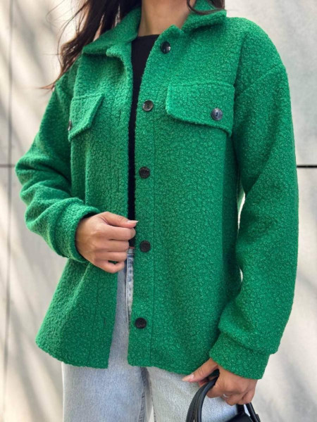 Тепла сорочка на гудзиках баранець 