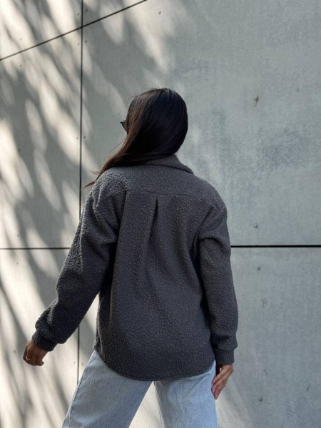 Тепла сорочка на гудзиках баранець 