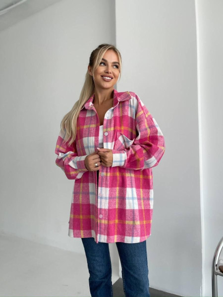 Кашемірова сорочка клітинка 