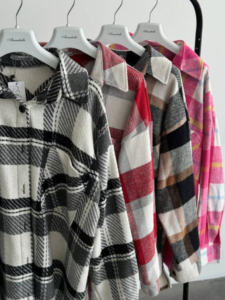 Кашемірова сорочка клітинка 