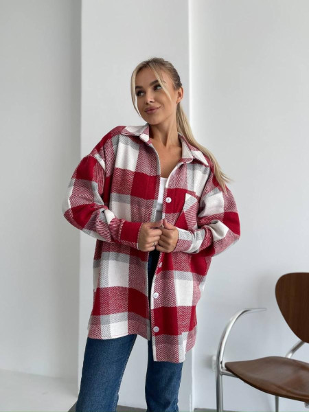 Кашемірова сорочка клітинка 