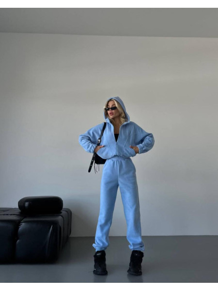 Флісовий костюм зі швами 